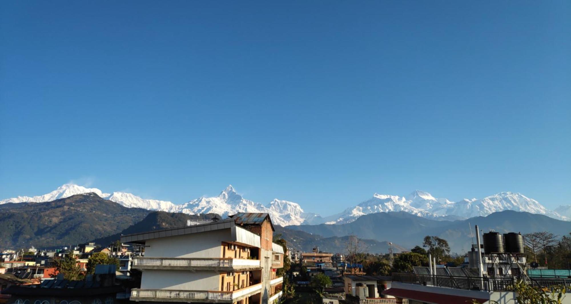 Hotel Mountain View - Lakeside Pokhara Ngoại thất bức ảnh